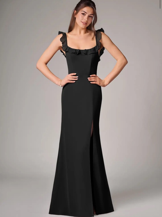 Azazie Dresses & Skirts - Azazie Black Bridesmaid Dress